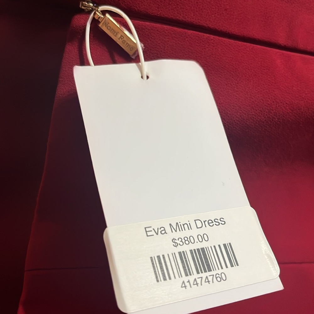 Nomi Fame 'Eva' Strapless Side Slit Mini Dress - Picture 5 of 8